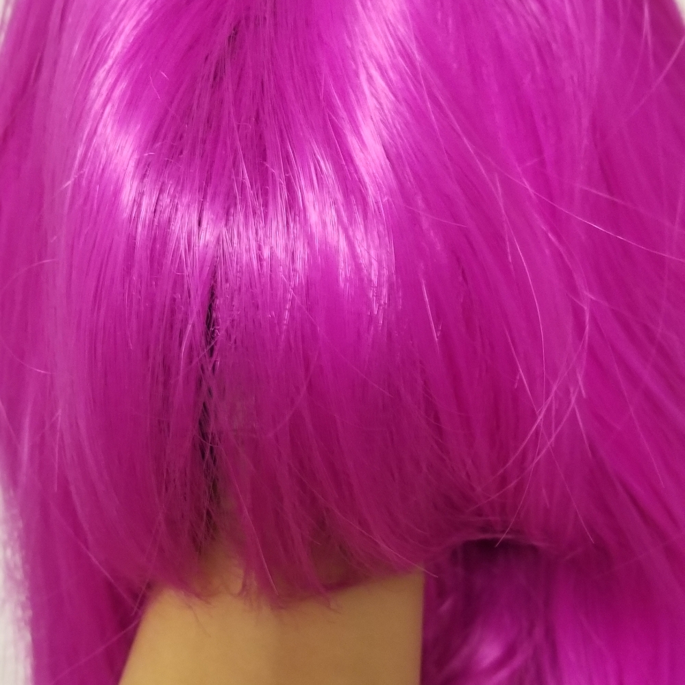 Purple wig